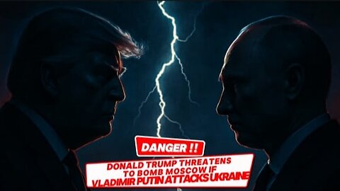 Donald Trump Threatens to Bomb Moscow If Vladimir Putin Attacks Ukraine