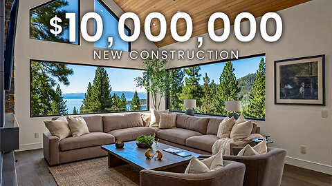 Inside a $10,000,000 BRAND NEW LUXURY Lake Tahoe Home