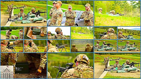 157th Security Forces Squadron Training 2024 | M249 Light Machine Gun Test
