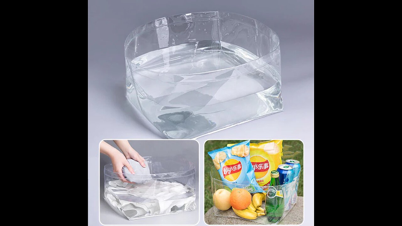 Portable Outdoor Travel Foldable Soft Basin