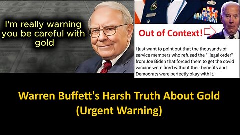 Warren Buffett's Harsh Truth About Gold (Urgent Warning)