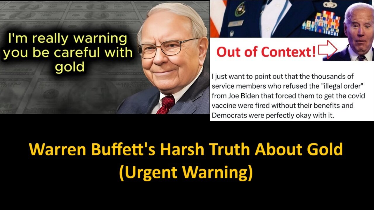Warren Buffett's Harsh Truth About Gold (Urgent Warning)