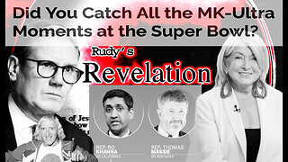 Khanna, Massie Reveal Redacted Epstein Names MK-Ultra Halftime Show