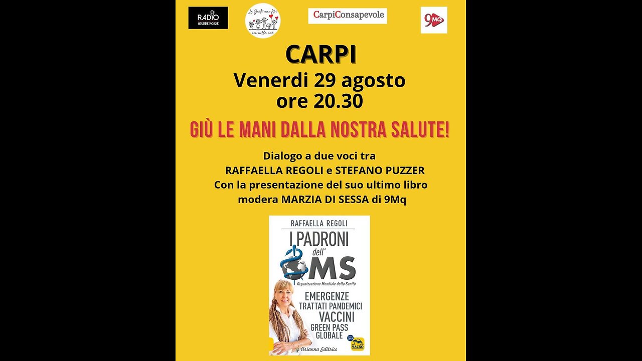 Carpi 29.08.2025 - Giù le mani dalla nostra Salute ! Pt. 1