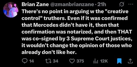 Brian Zane Joins the “Mercedes Doesn’t Have Control” Delusion #shorts