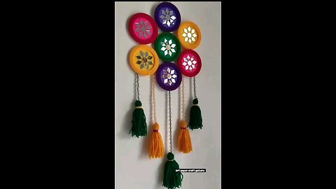 wall Decoration || Arts Craft & Diy Home Made