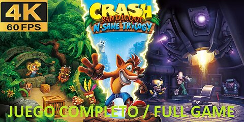 CRASH BANDICOOT Cortex Strikes Back - JUEGO COMPLETO FULL GAME