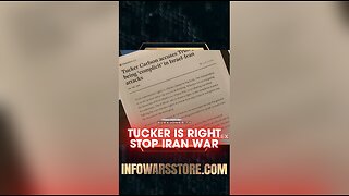 Alex Jones: Tucker Carlson is Right, Trump Has To Stop Israel VS Iran War - 6/14/25