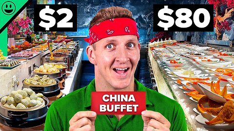 $2 Buffet vs $80 Buffet in Chengdu, China!! I Can't Believe They Eat This!!