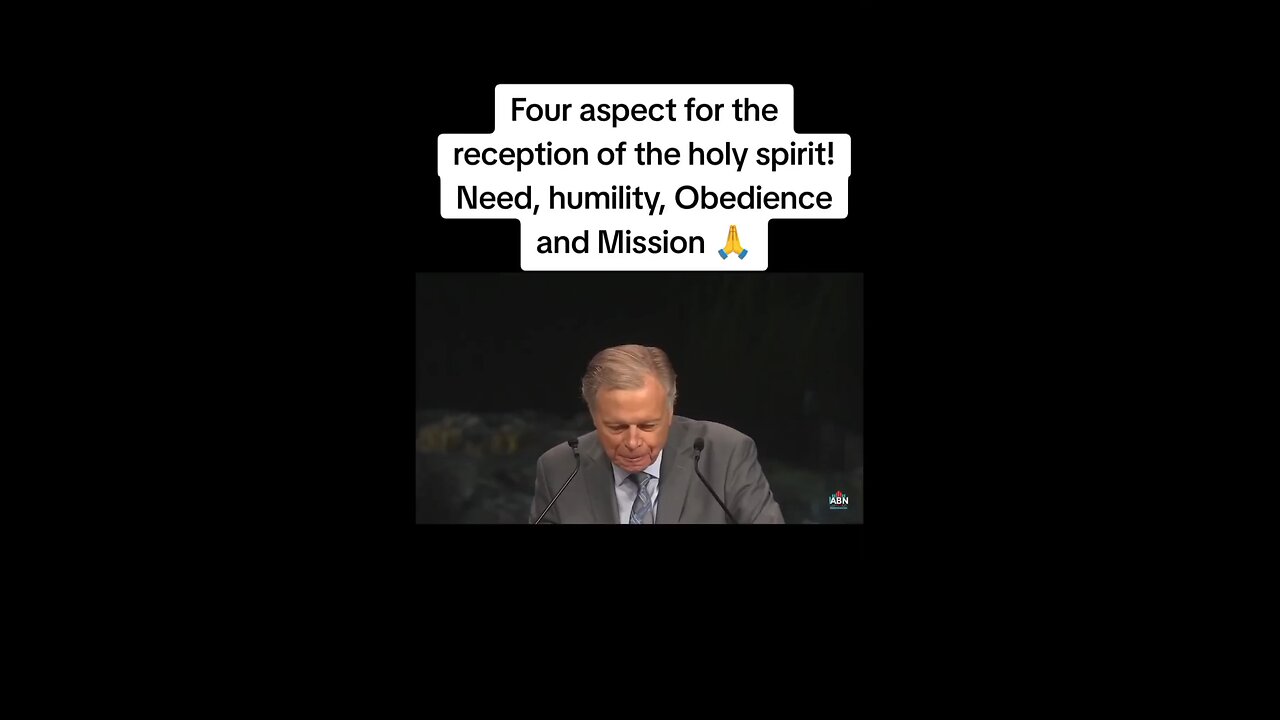 Four aspects of receiving the holy spirit!