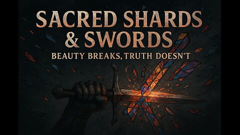 Sacred Shards & Swords: Beauty Breaks, Truth Doesn’t✝ Erika's Power in forgiveness, Stain Glass