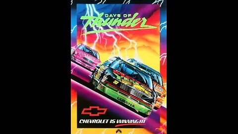 Movie Monday, Days of Thunder, starring Tom Cruise.