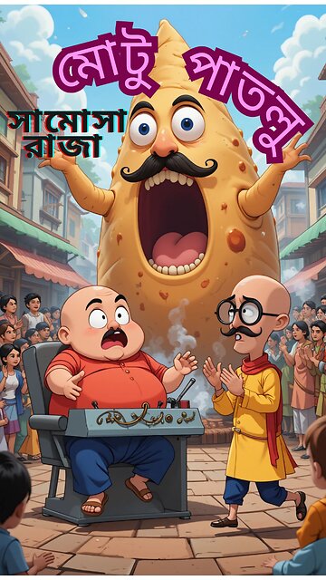 Motu Patlu Funny Cartoon | king Samosa | Motu Patlu Full Episode Style Animation