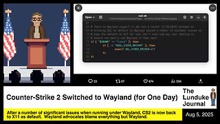 Counter-Strike 2 Switched to Wayland (for One Day)