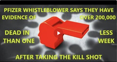 Dr Tenpenny Pfizer Whistleblower Claims To Have Documentation of 200,000 dead in less than a week