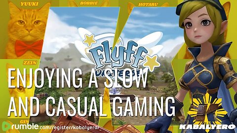 🔴 Flyff Universe Gameplay! A Slow and Casual Game of Flyff Universe! 🎮 Thank You For Watching