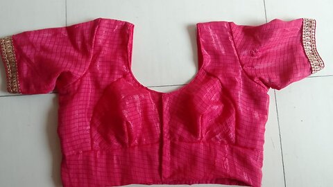 Perfect Cattori Blouse unique design Stitching for 32 ch*st size
