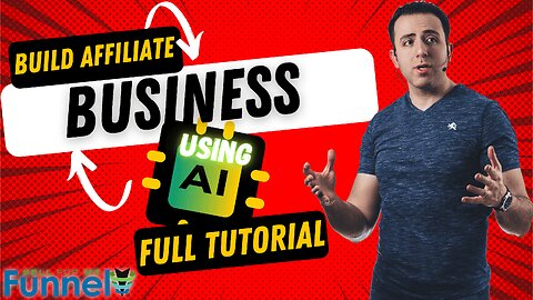 How To Build An Affiliate Business For Beginners - Full Tutorial