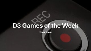 Division III Games of the Week - Week Three