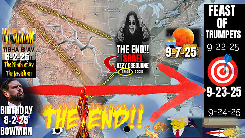 July 23-September 23 Countdown to 2 Witnesses, Rapture, Tribulation, Anitchrist, red heifer, 3rd temple, Israel Messiah #israel #texas #revival #flood #rumblerant #rumbletakeover #trump #gaming #maga #christian #JESUS #GOD #church #kerrville