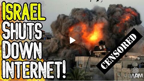 ISRAEL SHUTS DOWN INTERNET! |800,000 Palestinians Silenced! |Israeli Censorship Exposed!
