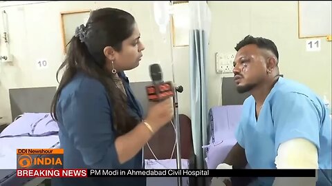 Air India's alone surviver says it's miracle that he is alive after plane crashed