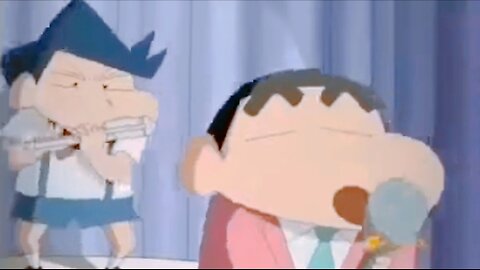 Shinchan singing song