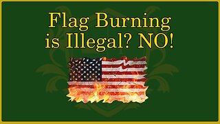 🟢 Trump's Unconstitutional Flag Burning Order; Why it's Good; Why to Contest it; Adam's 2.0 🟢