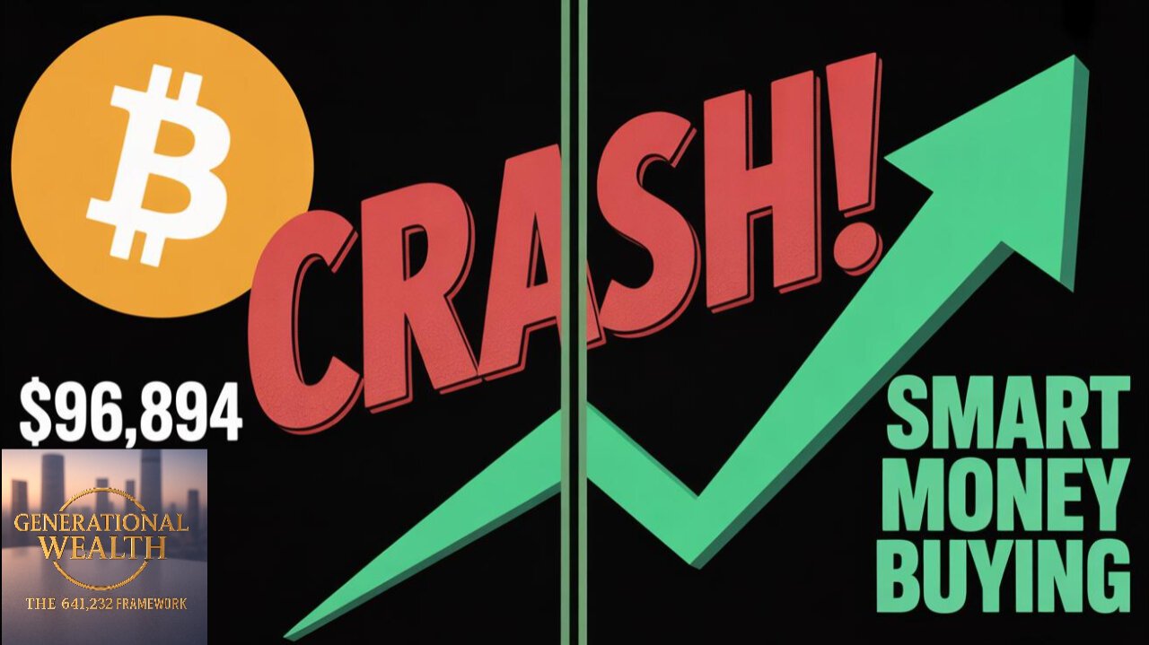 ALERT: Bitcoin CRASHES Below $97K! What Smart Money is Doing RIGHT NOW