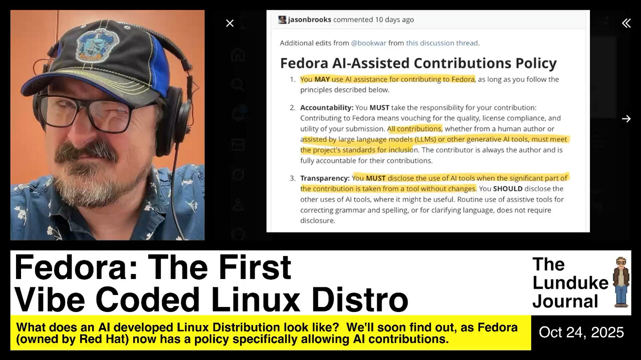 Fedora: The First Vibe Coded Linux Distro