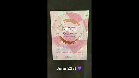 6/21/25 card: a little effort