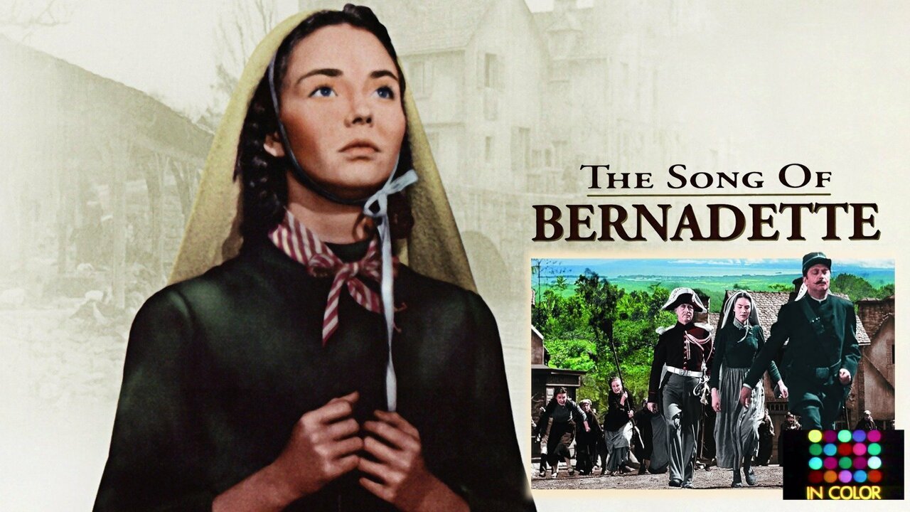 The Song of Bernadette (1943 film) - colourized and upscaled