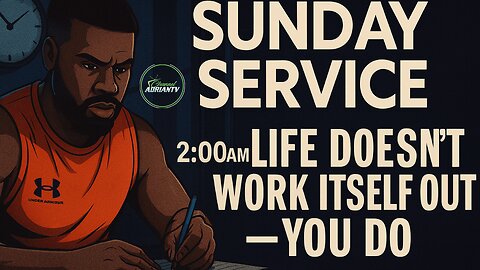SUNDAY SERVICE LIFE DOESN’T WORK ITSELF OUT — YOU DO | CHANNELADRIANTV