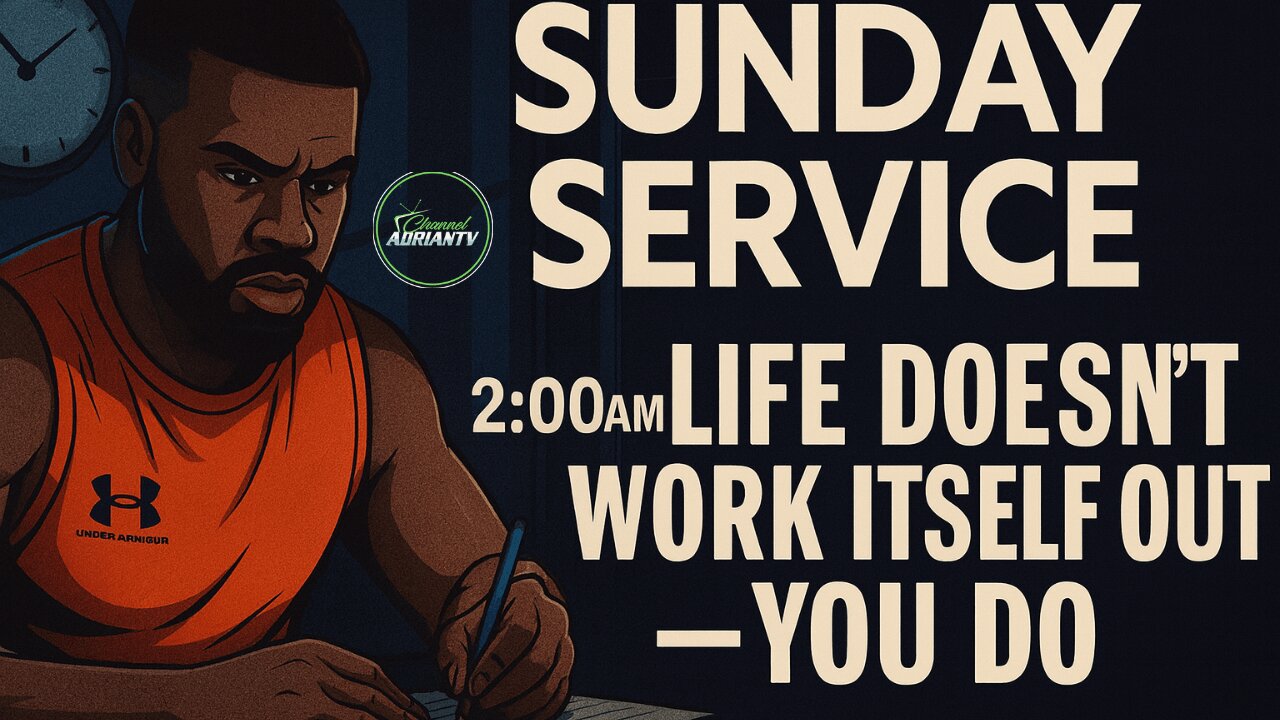 SUNDAY SERVICE LIFE DOESN’T WORK ITSELF OUT — YOU DO | CHANNELADRIANTV