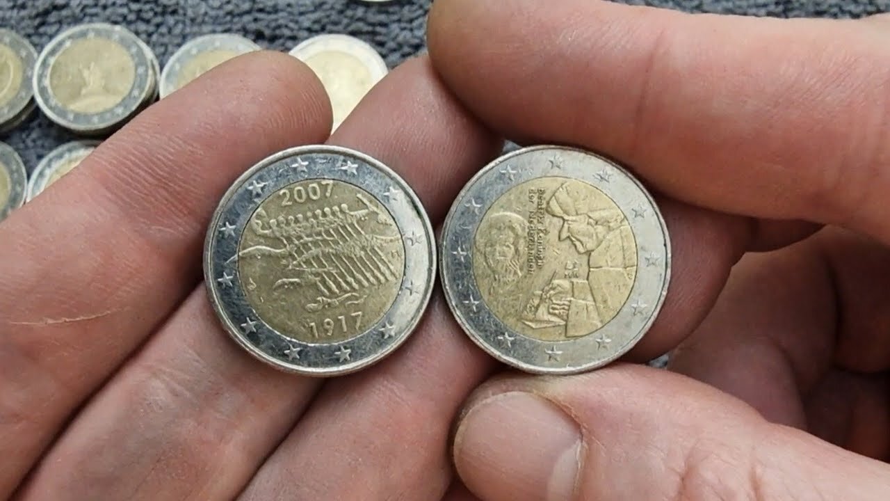 2 Rare Euro Coin: Finds of the Day
