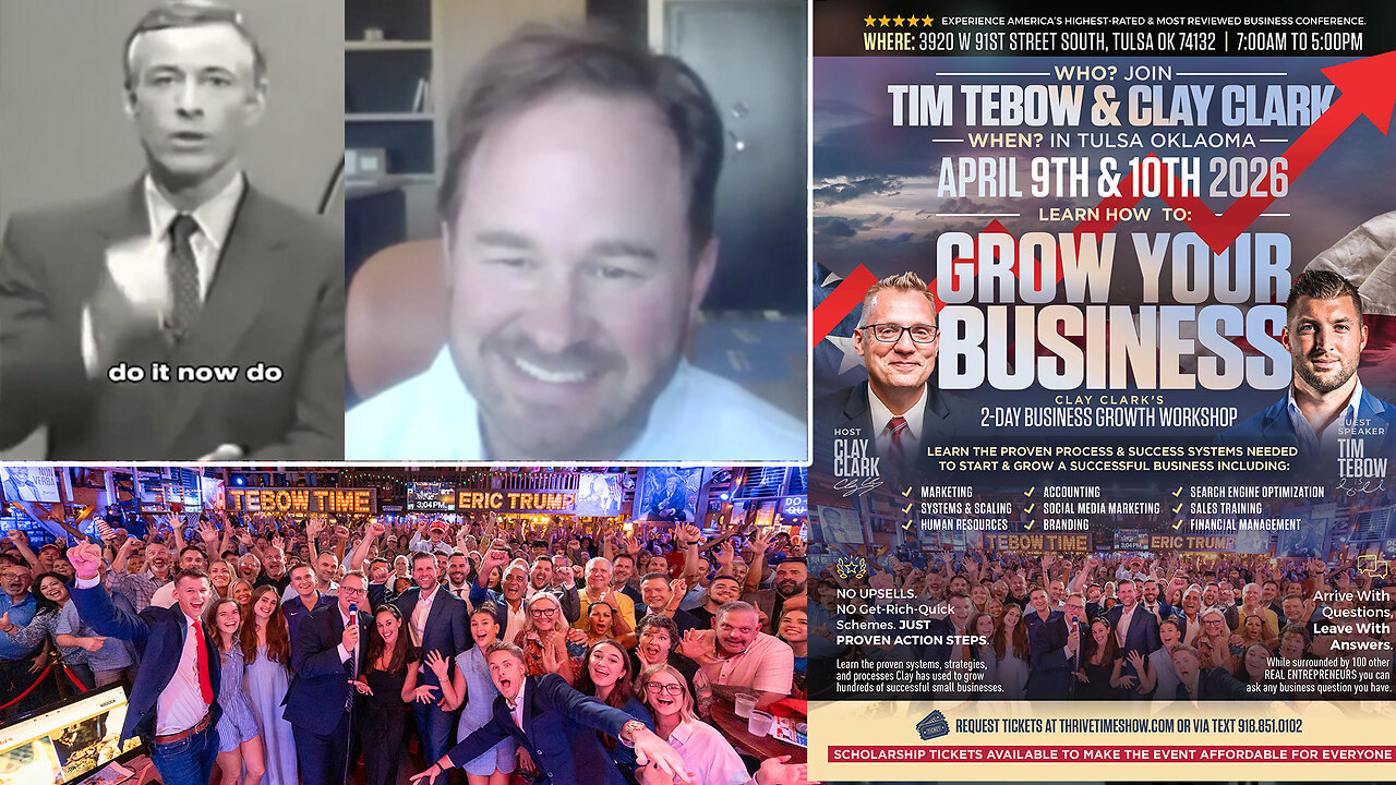 Procrastination | "Do It Now. The Key to Overcoming Procrastination Is to Develop a Sense of Urgency." - Brian Tracy + 5 Clay Clark Client Success Stories + Join Tebow At April 9-10 ThrivetimeShow.com Bus Workshop