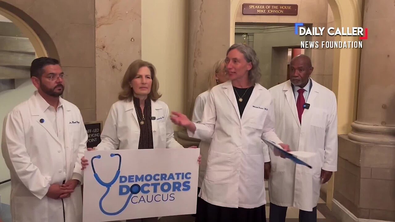 The Democratic Doctors Caucus Press Conference Isn’t Going So Well as They Got Ignored by Everyone