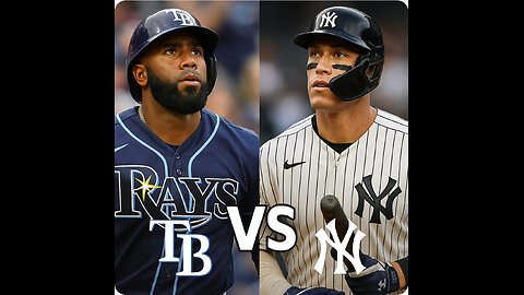 TAMPA BAY RAYS VS NEW YORK YANKEES MAY 4, 2025