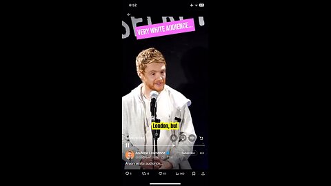 Andrew Lawrence comedy stand up : London