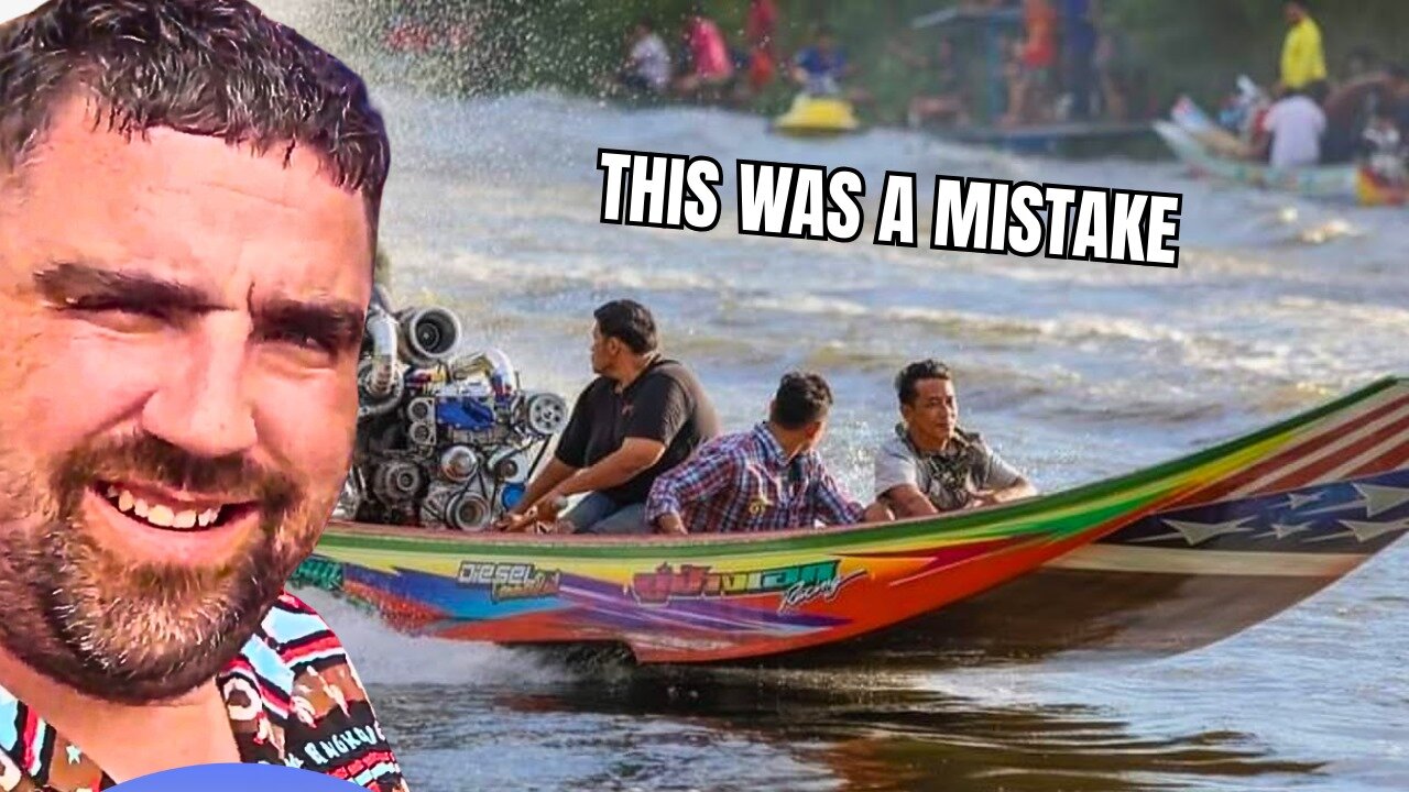 Why do people even do this? Crazy Motor boat riding in Thailand