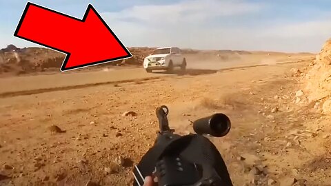 M249 CUTS Through Taliban Patrol (*GRAPHIC FOOTAGE*)