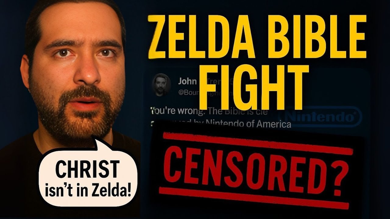 Zelda Fans ATTACKED Me Over the Bible — I Have Proof!