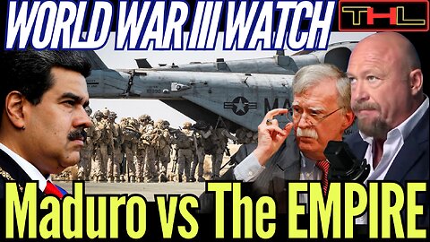 WORLD WAR III WATCH | Alex Jones & MAGA Followers Go FULL John Bolton-Neocon on Venezuela