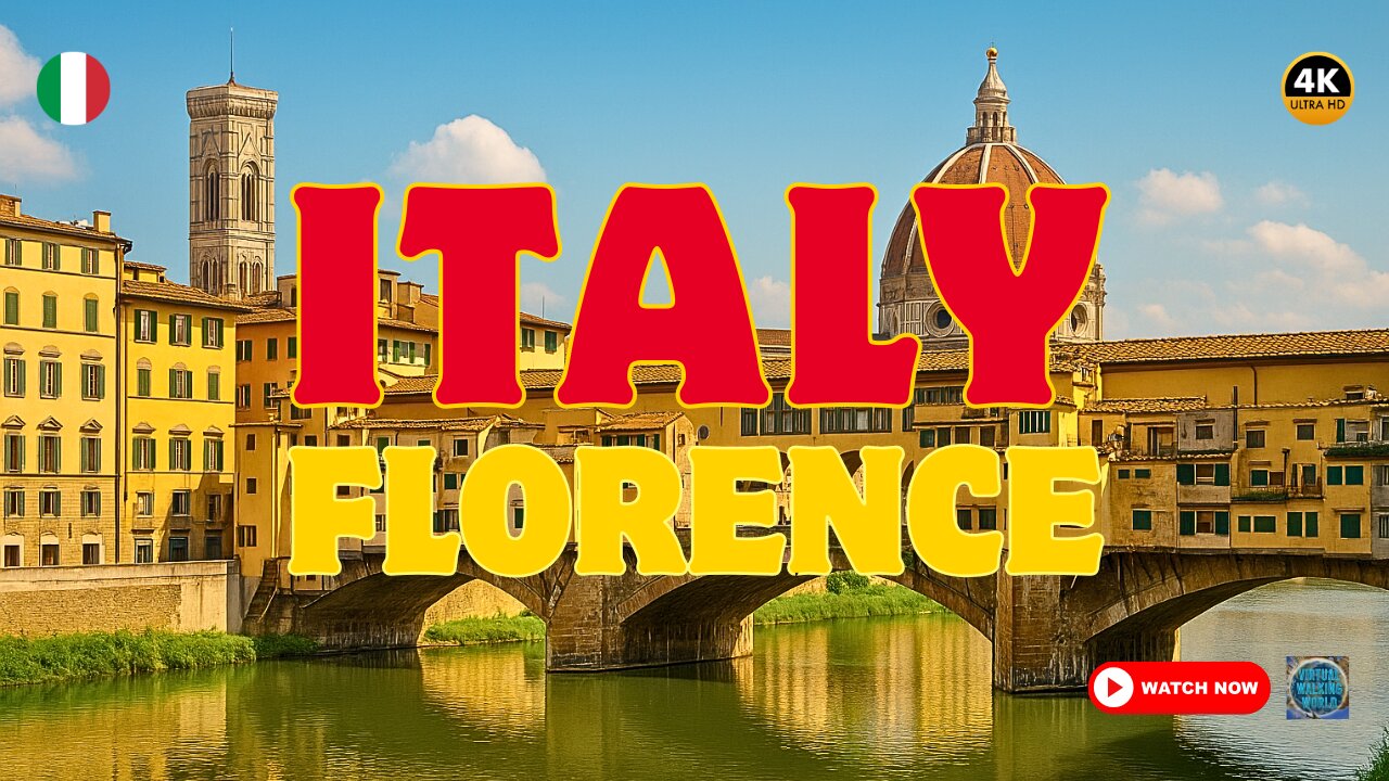 Florence Walking Tour in July – Ponte Vecchio, Duomo & City Atmosphere