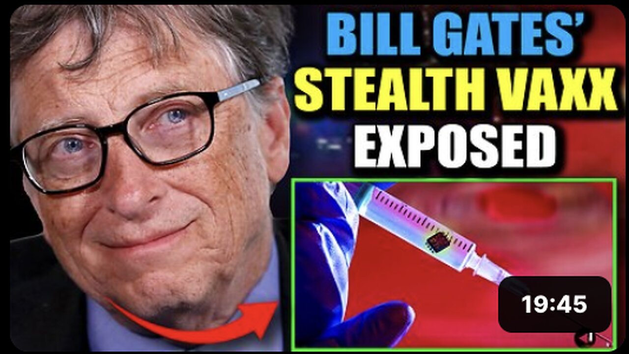 Bill Gates Sets Deadline to Stealth Vaccinate and Tag Every Human Being on Earth