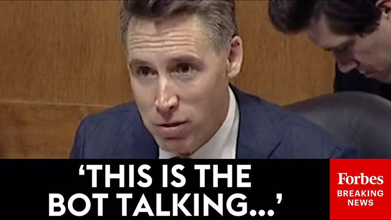 'Let Me Just Read That Again': Hawley Reads Shocking Actual Conversation Between AI Chatbot & Child