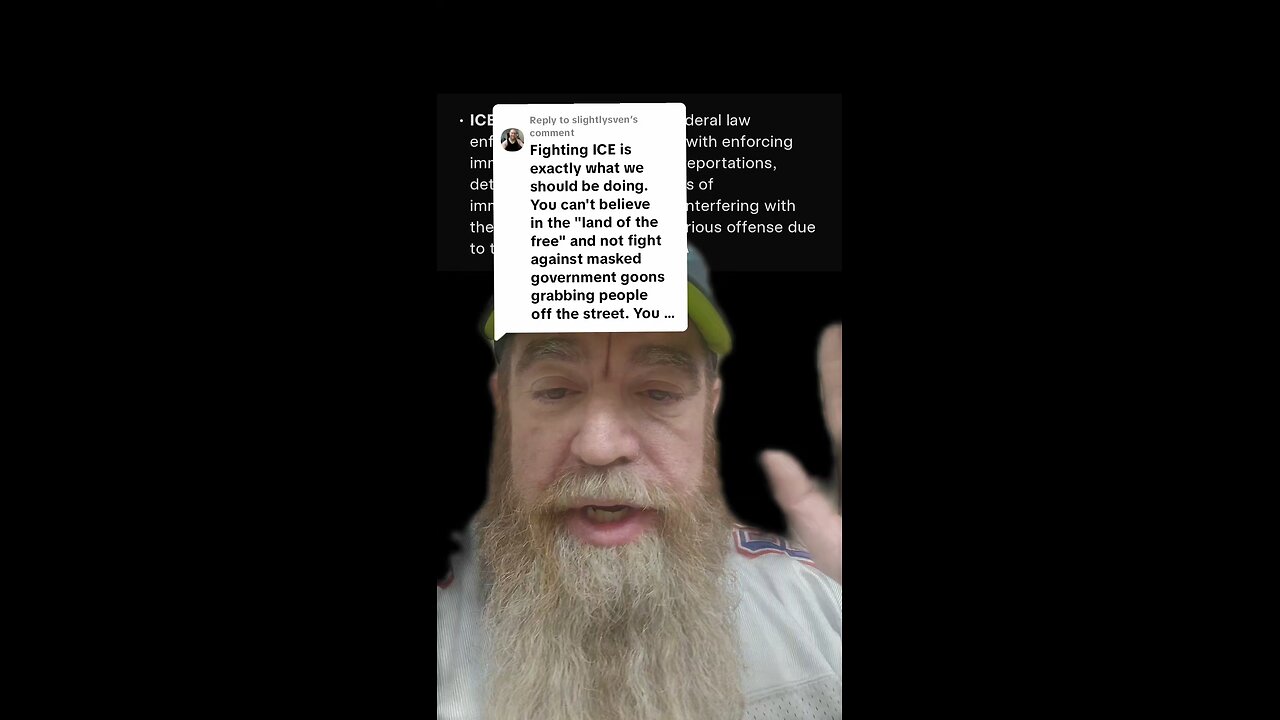 Don't fight ICE