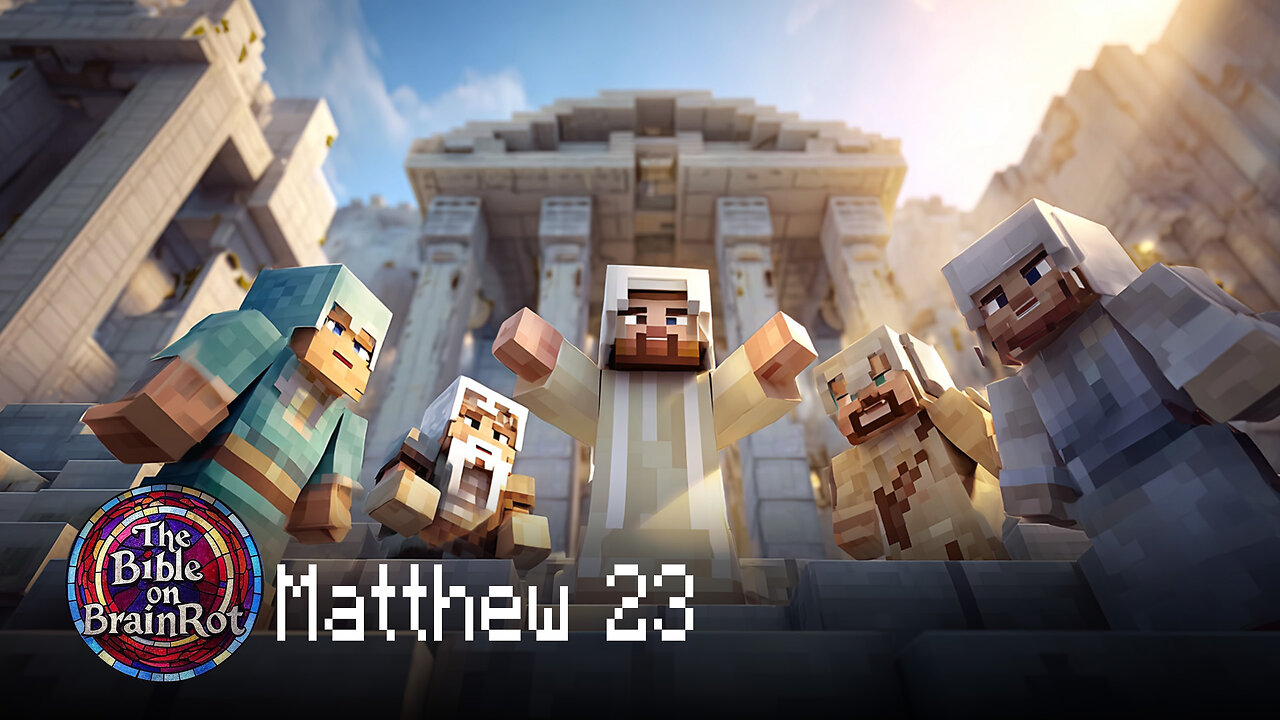Matthew 23 – Woe to Hypocrisy | The Bible on BrainRot
