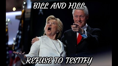 Jan 14, 2026: Bill and Hillary REFUSE to Testify Before Congress in the Epstein Case!