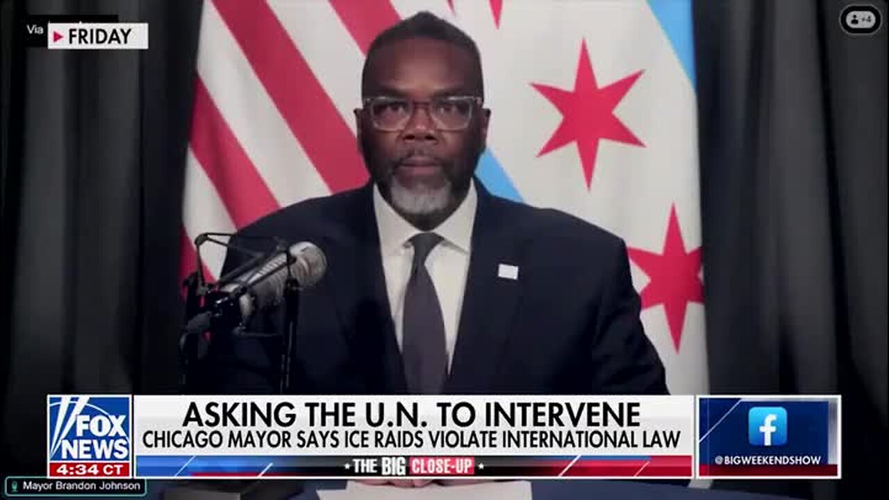 Tom Homan: Brandon Johnson Asking U.N. to Interfere with U.S. Law Proves ‘He’s Not that Smart’